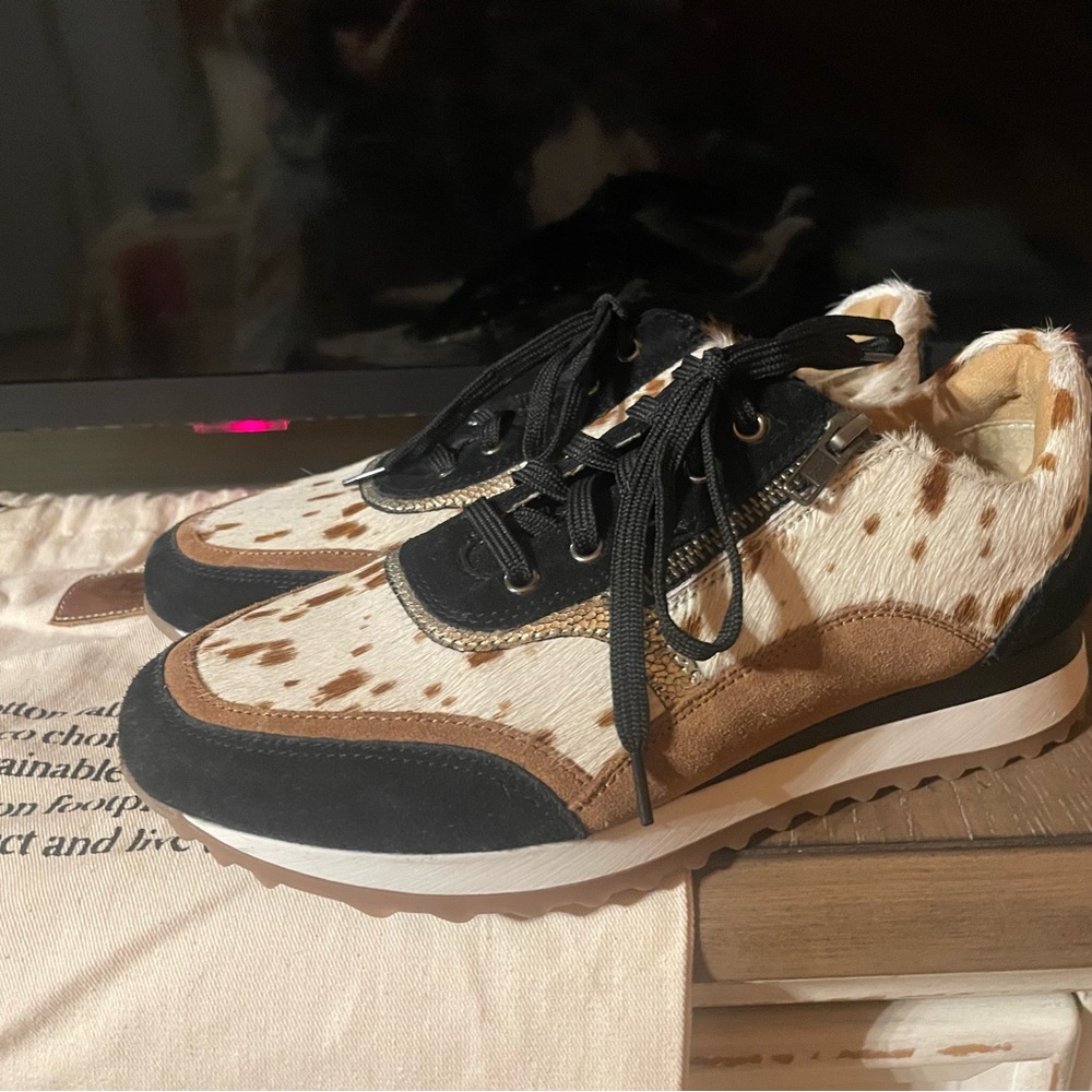 Myra Bag Black and Brown Women's Sneakers